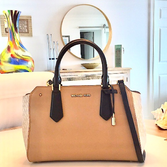 Michael Kors Handbags - Michael Kors Monogram MK Crossbody Bag